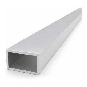 Rektangulært aluminiumsrør 30×50×3 mm EN AW-6060 – længde 2000 mm