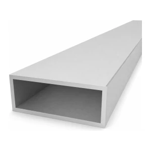 Rektangulært aluminiumsrør 40×100×4 mm – lukket profil EN AW-6060, L=2000 mm
