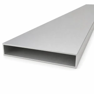 Rektangulært aluminiumsrør 20×120×2 mm – lukket profil, længde 2000 mm
