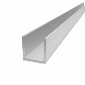 Aluminiums U-profil 40×40×3 mm – C/U-profil EN AW-6060, L=2000 mm