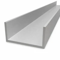 Aluminiums U-profil 100×50×5 mm – C/U-profil EN AW-6060 L=2000 mm