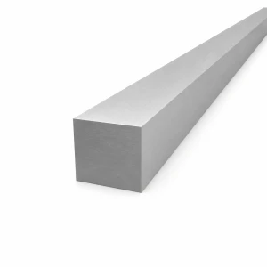 Massivt firkantet aluminiumsstang 35×35 mm EN AW-6060, L=2000 mm