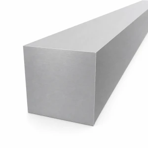 Massiv firkantet aluminiumsstang 70×70 mm – duralumin 2017A T4, L=2000 mm