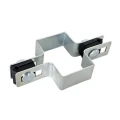 Mellemklemme til hegn paneler 60x40 galvaniseret GPV-700-04 (1)