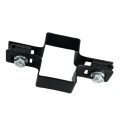 Mellembeslag til hegn paneler 60x40 sort GPV-700-02 (2)