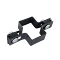 Mellemklemme til hegnspaneler 60x40 antracit grafit GPV-700-01 (1)