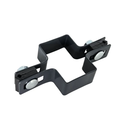 Mellemklemme til hegnspaneler 60x40 antracit grafit GPV-700-01 (1)