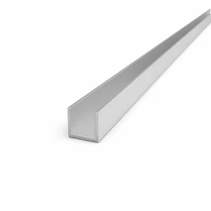 Aluminium U-profil 21×20×1,4 mm – C/U-profil med længde 2000 mm