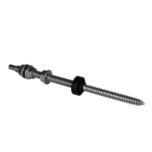 Skrue med Dobbelt Gevind til Adaptere og Trekanter - M10x200