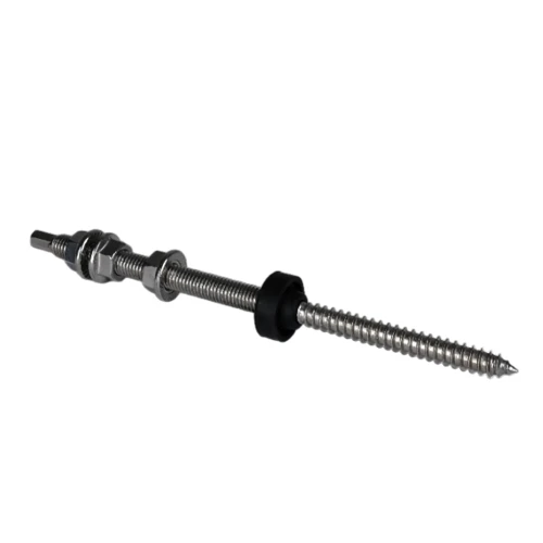 Skrue med dobbelt gevind til adaptere og trekanter - M10x200 PV-06-01