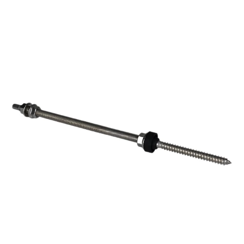 Skrue med dobbelt gevind til adaptere og trekanter - M10x300 PV-06-03