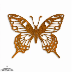 Vægdekoration 3D Sommerfugl Rusałka M 30 cm corten stål