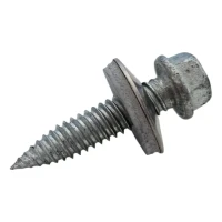 Bimetal rustfri pladeskrue 6,0×25 mm med underlagsskive – montering af PV og stålkonstruktioner