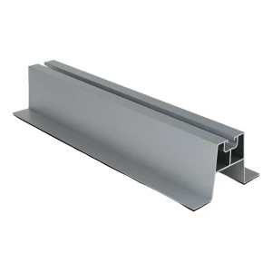 Aluminium trapezbro H-60 med EPDM 330 mm – PV-montering på trapezplade