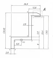 Sideklemme H30 sort anodiseret – PV endeklemme L50 PV-03-02 (3)