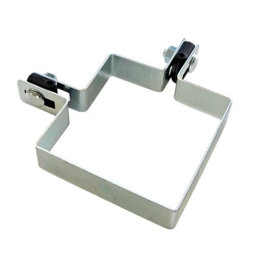 Hjørneklæmme til hegnsplader 100x100 mm galvaniseret 000-773 (1)
