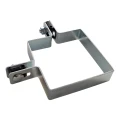 Hjørneklæmme til hegnsplader 100x100 mm galvaniseret 000-773 (3)