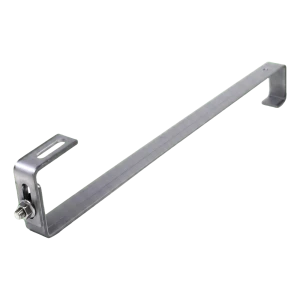 Justerbar tagkrog type S 450 mm til montering af PV-paneler – rustfrit stal 1.4016