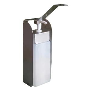 Albuedispenser til desinfektionsmiddel i rustfrit stål 1000 ml