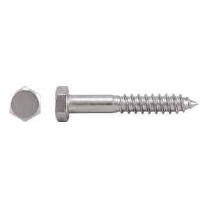 Fransk skrue rustfri A2 DIN 571 8×70 mm – karton med 100 stk.
