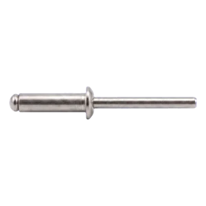 Blindnitte rustfri A2/A2 ISO 15983 3,2×10 mm – fladhoved, åben – karton med 500 stk.