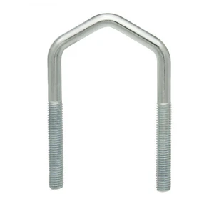U-bøjle type D, galvaniseret M6×35×65 mm – rørbøjle til 1" rør