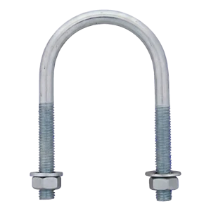U-bøjle (rørbøjle) galvaniseret M6 × 28 mm, til 3/4" rør