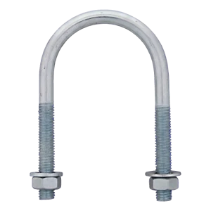 U-bøjle (rørbøjle) galvaniseret M8 × 43 mm, til rør 1 1/4"