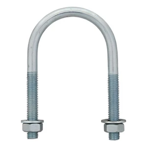 U-bøjle (rørbeslag) galvaniseret M8 × 77 mm, til rør 2 1/2"