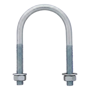 U-bøjle (rørbøjle) galvaniseret M10 × 102 mm, til rør 3 1/2"