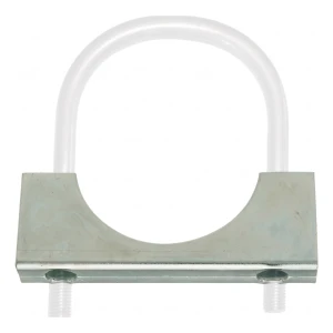 Forbindelsesstykke til U-bøjle, galvaniseret Ø10 × 115 mm, til 4" rør