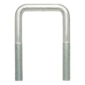 U-bøjle firkantet (type C) galvaniseret M6 × 28 × 55 mm, til 3/4" rør