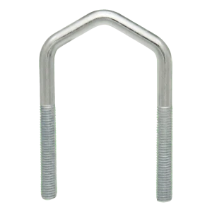 U-bøjle type D, galvaniseret, M8 × 61 × 108 mm, til 2" rør