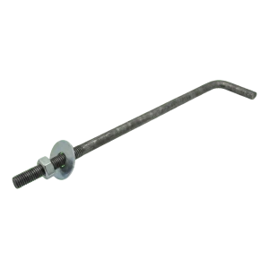 Murremmeanker L-type (bøjet bolt) M14 × 450 mm, sort