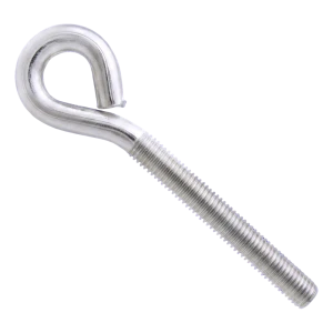 Øjeskrue med metrisk gevind galvaniseret M6×80 mm