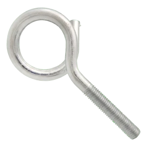 Gyngekrog med metrisk gevind, forzinket M6×140 mm