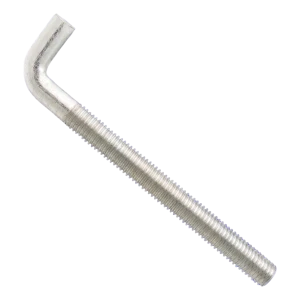 Vinkelkrog med metrisk gevind, galvaniseret M12×185 mm