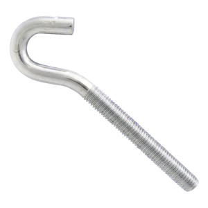 Skruekrog med metrisk gevind forzinket M6×80 mm