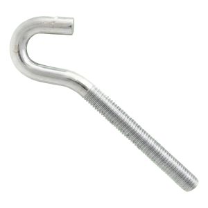 Skruekrog med metrisk gevind, forzinket M10×120 mm