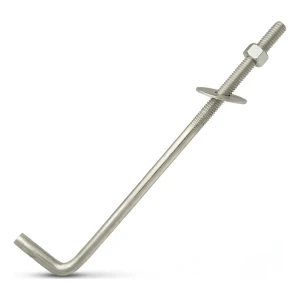 Ankerbolt L-form (bøjet gevindbolt) M12×400 mm – galvaniseret