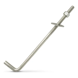 Ankerbolt L-form (bøjet gevindbolt) M12×450 mm – galvaniseret