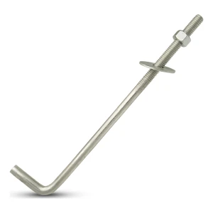 Ankerbolt L-form (bøjet skrueforbindelse) M12×500 mm – galvaniseret