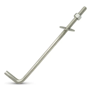 Ankerbolt L-form (afbøjet skruebolt) M16×400 mm – galvaniseret