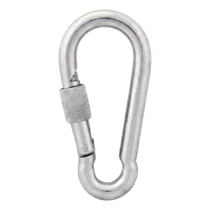 Brandmandshage med skruesikring galvaniseret 7×70 mm – sikringsmøtrik, DIN 5299 D