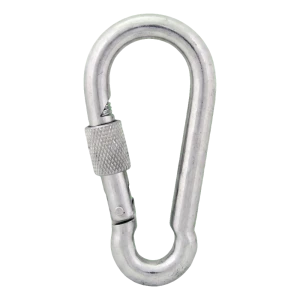 Brandmandshage med skruesikring galvaniseret 11×120 mm – sikringsmøtrik, DIN 5299 D