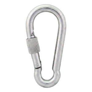 Brandmandshage med skruesikring galvaniseret 12×140 mm – sikringsmøtrik, DIN 5299 D