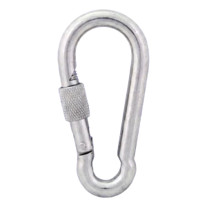 Brandmandshage med skruesikring galvaniseret 14×180 mm – sikringsmøtrik, DIN 5299 D