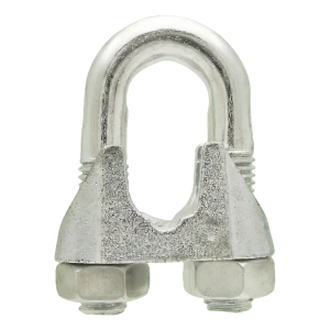 Wireklemme til stålwire galvaniseret 3 mm – svarer til DIN 741