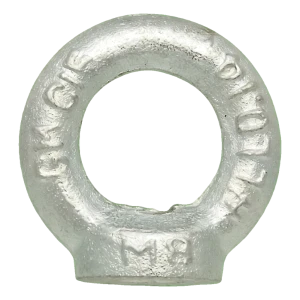 Øjemøtrik galvaniseret M16 DIN 582 – stål C15