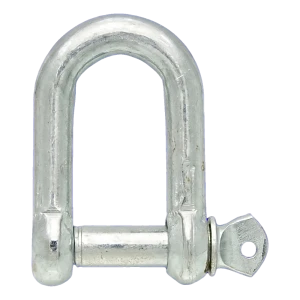 Lige sjækkel, galvaniseret, 5 mm – gevindstift M5